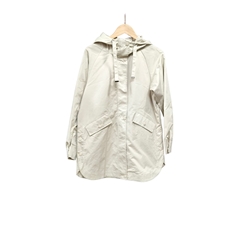Parka capucha beige - Imagen 1