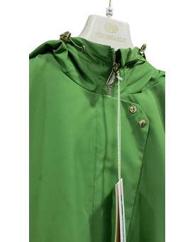 Parka capucha verde - Imagen 2
