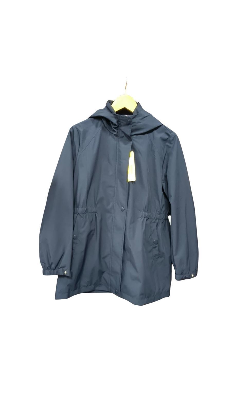 Parka en marino con capucha - Imagen 2