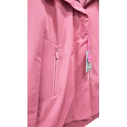 Parka resistente al agua rosa - Imagen 2