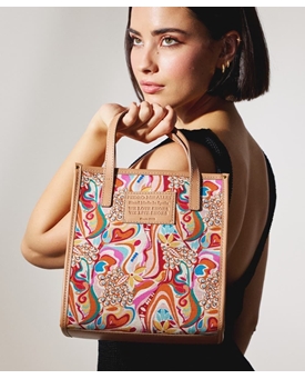 Pedro Miralles_ Bolso visalia estampado - Imagen 1