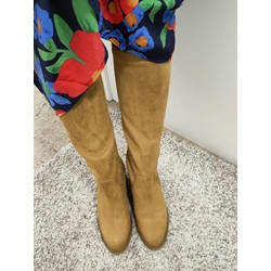 Pedro Miralles-Bota alta cuña camel - Imagen 1