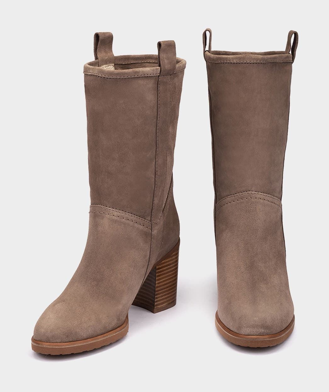 Pedro Miralles_ Bota de media caña en serraje - Imagen 3