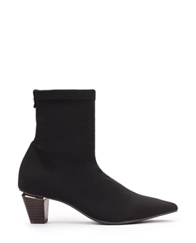 Pedro Miralles_ Botín Amstel negro elástico - Imagen 1