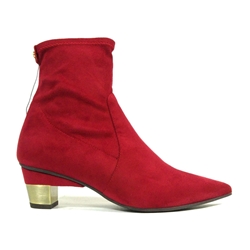 Pedro Miralles_ Botín ante elástico rojo - Imagen 1