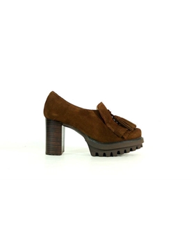 Pedro Miralles- Zapato borlas prestige castaño - Imagen 2