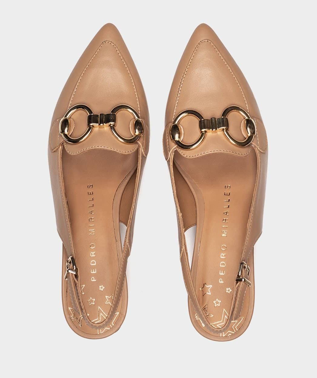 Pedro Miralles_ Zapato destalonado de piel Zaragoza - Imagen 4