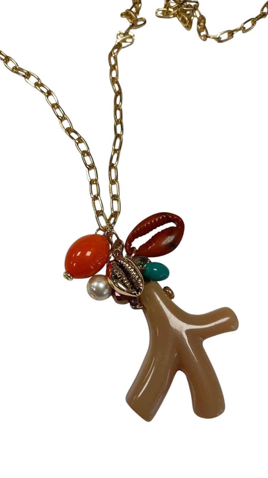 Pèpöri_ Colgante largo piedras - Imagen 4