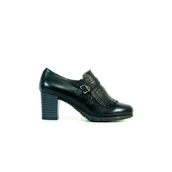 Pitillos- Zapato abotinado con flecos - Imagen 2