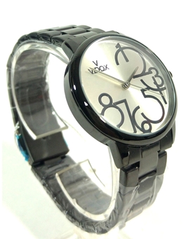 Reloj metalizado negro - Imagen 2