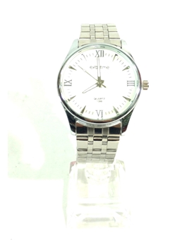 Reloj metalizado plateado - Imagen 1