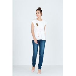 Riverside- Pantalón vaquero recto mujer - Imagen 1