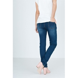 Riverside- Pantalón vaquero recto mujer - Imagen 2