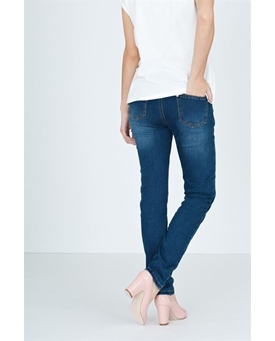 Riverside- Pantalón vaquero recto mujer - Imagen 2