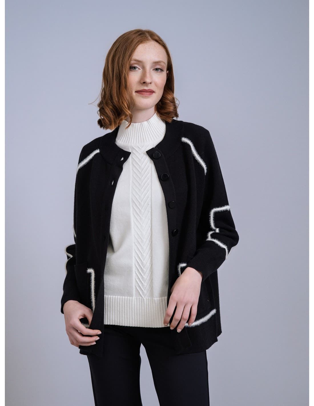 Scorzzo_ Chaqueta bordado pelux - Imagen 1