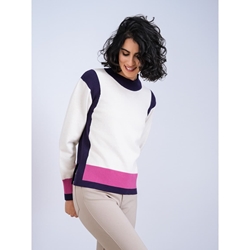 Scorzzo_ Jersey intarsia cuello perkins - Imagen 2