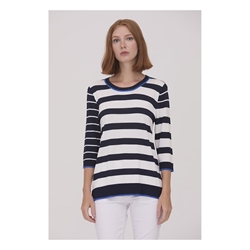 Scorzzo_ Jersey listas con manga 3/4 - Imagen 1