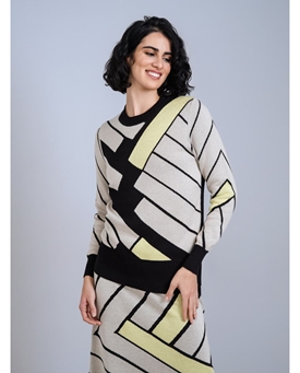 SCORZZO_ Jersey punto Intarsia - Imagen 1