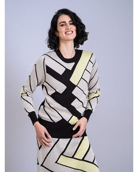 SCORZZO_ Jersey punto Intarsia - Imagen 2