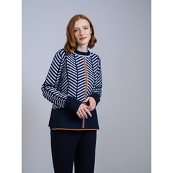 Scorzzo_ Jersey punto marino cuello redondo - Imagen 2