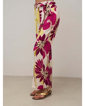 Scorzzo_ Pantalón ancho estampado - Imagen 2