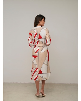 Scorzzo_ Vestido estampado barco - Imagen 2