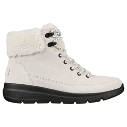 Skechers_ Bota cordones ante con forro borreguillo - Imagen 1