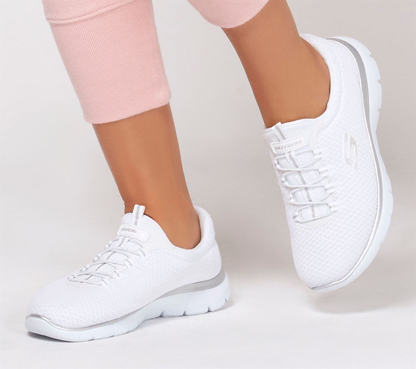 Skechers_ Deportiva summits blanca - Imagen 2
