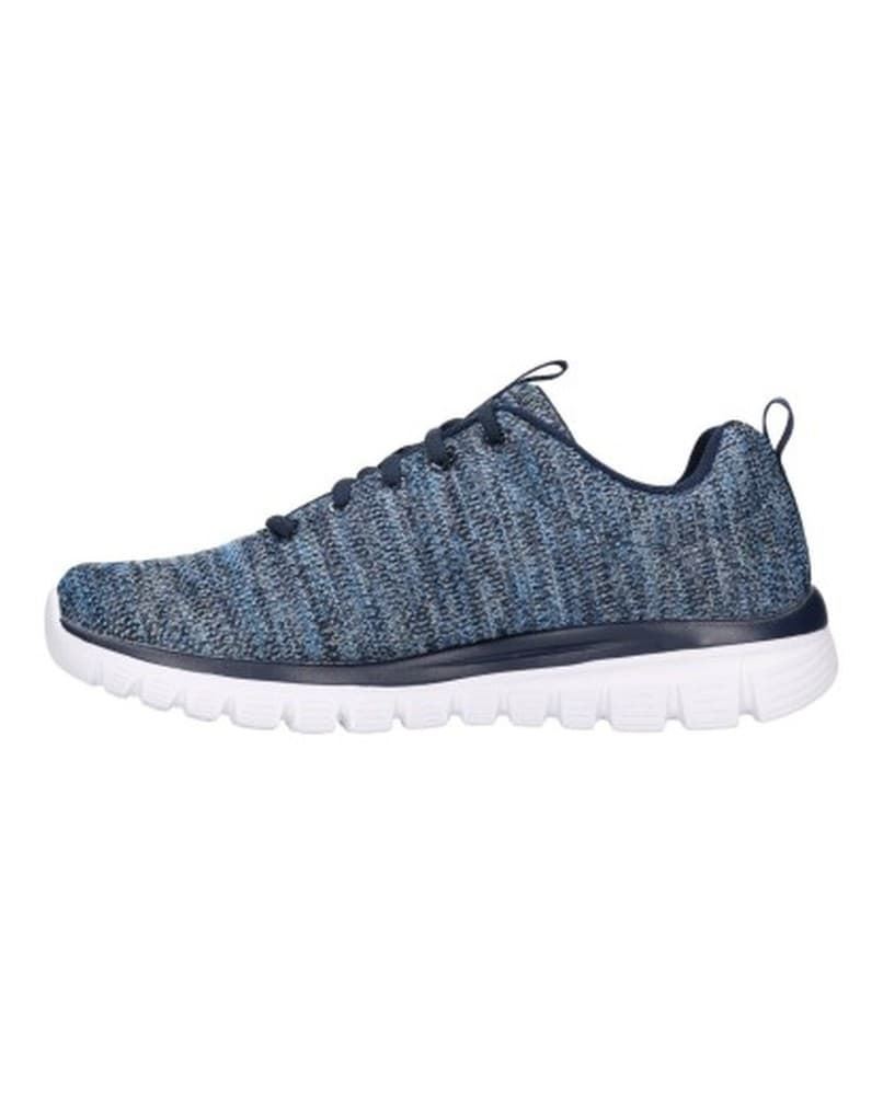 Skechers_ Deportivo cordones azul - Imagen 3