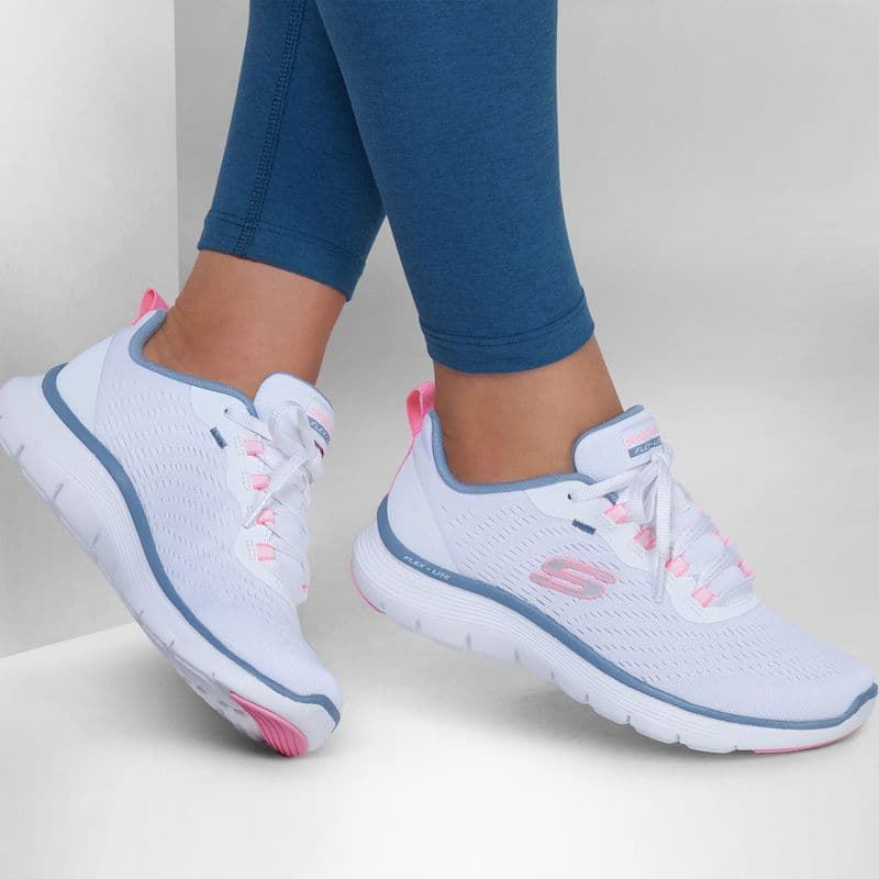 Skechers_ Deportivo flex appeal blanco - Imagen 2