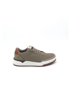 Skechers_ Deportivo relaxed fit taupe - Imagen 1