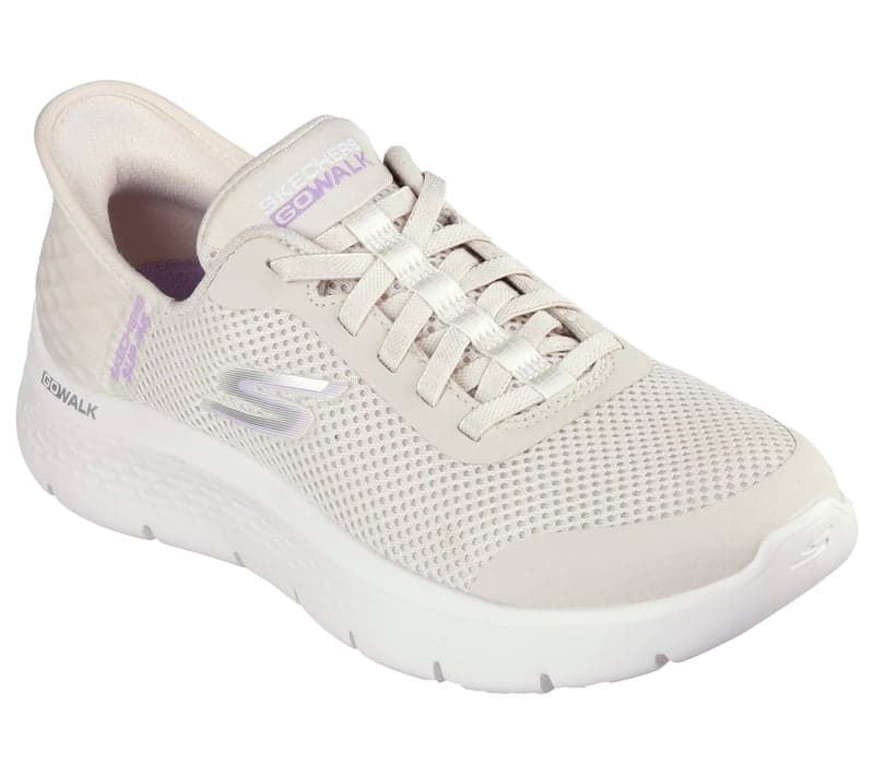 Skechers_ Deportivo slip-ins go walk flex- grand entry beige - Imagen 2