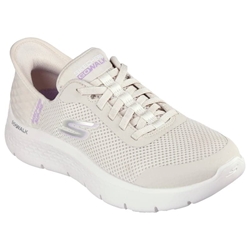 Skechers_ Deportivo slip-ins  go walk flex- grand entry beige - Imagen 2