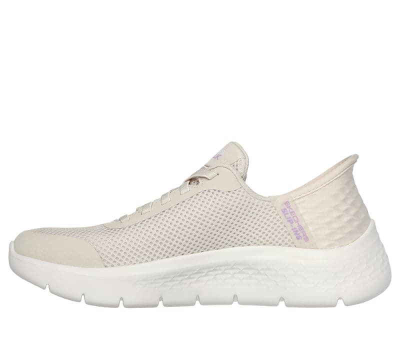 Skechers_ Deportivo slip-ins go walk flex- grand entry beige - Imagen 4