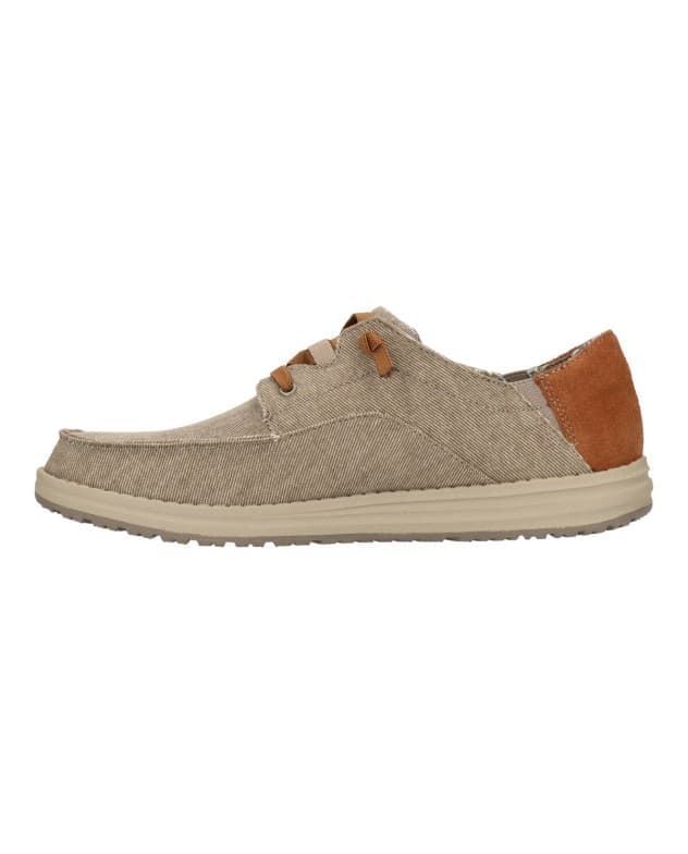 Skechers_ Zapato relaxed fit taupe - Imagen 5