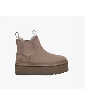 UGG_ Bota Neumel Platform Chelsea Smoke plume - Imagen 1