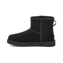 UGG_ Bota W Classic Mini Bailey Zip negra - Imagen 2