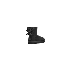 UGG_ Bota W Mini Bailey Bow II Black - Imagen 2