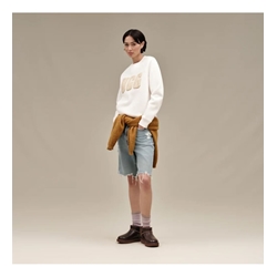 UGG_ Sudadera madeline fuzzy logo blanco - Imagen 2