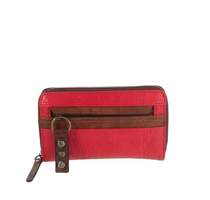 Volum Bags_ Billetero  Cloto negro/rojo - Imagen 2