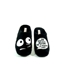 Vul.ladi_ Zapatilla abierta negra - Imagen 1