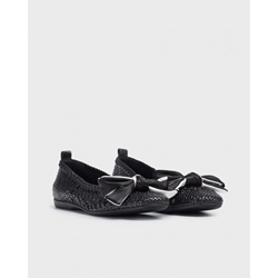 Wonders_ Bailarina trenzada negro lazo - Imagen 2