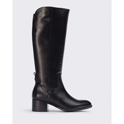 Wonders_ Bota Iki de piel negro - Imagen 1