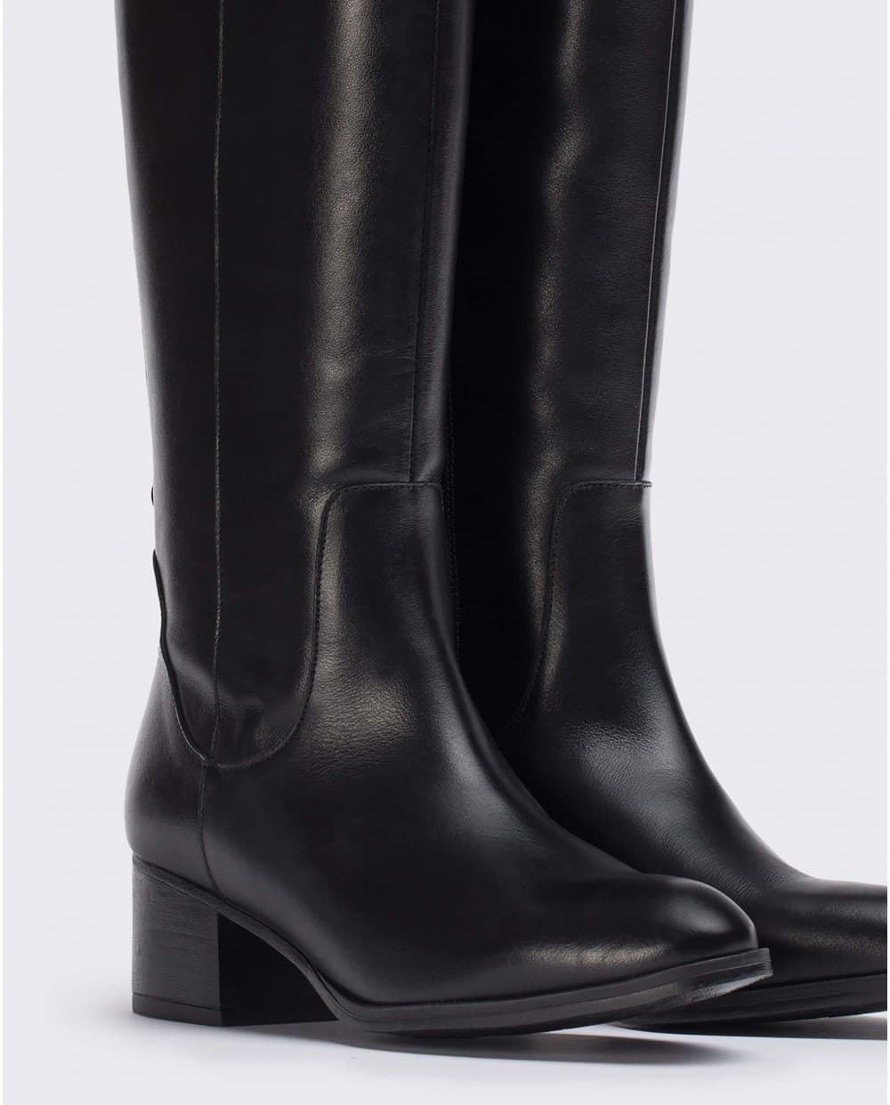 Wonders_ Bota Iki de piel negro - Imagen 4