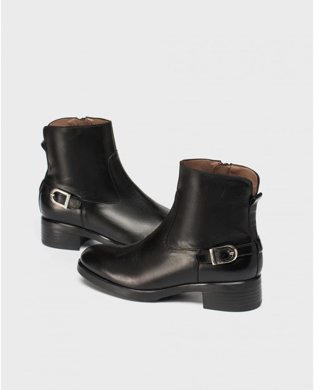 Wonders_ Botín adorno hebilla negro - Imagen 5