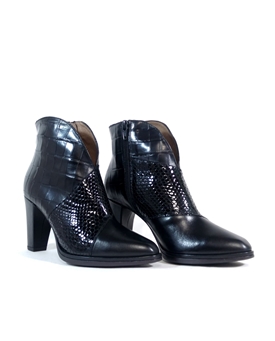 Wonders_ Botín tacón Iseo negro - Imagen 2