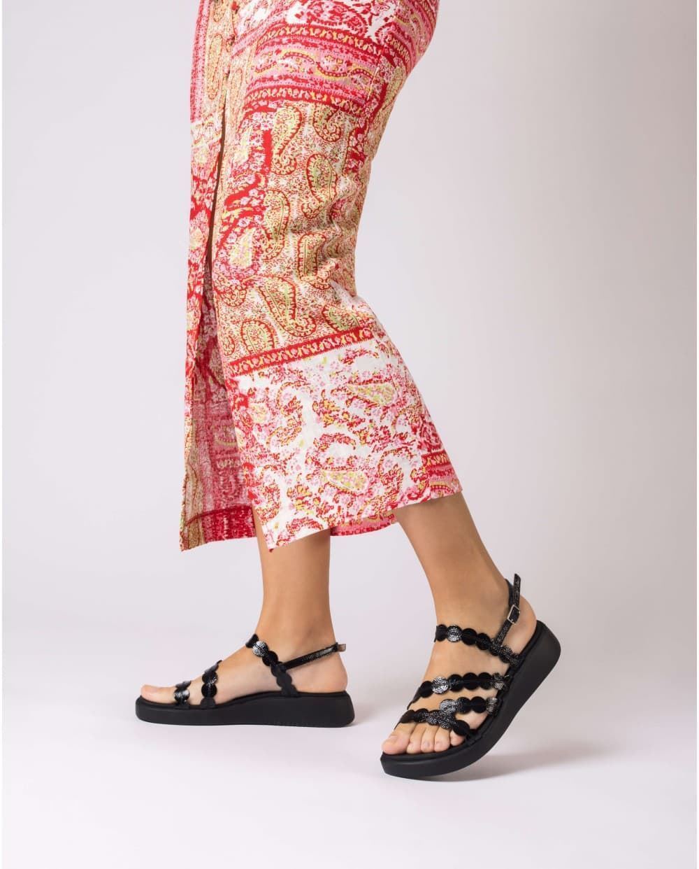 Wonders_ Sandalia motril negro - Imagen 5