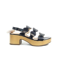 Wonders_ Sandalia tiras adorno metalizado - Imagen 1