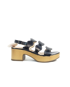 Wonders_ Sandalia tiras adorno metalizado - Imagen 1