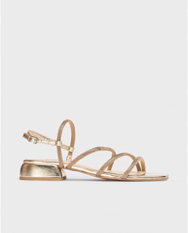 Wonders_ Sandalia zaida platino - Imagen 1